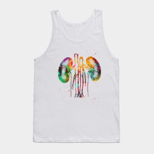 Kidneys anatomy Tank Top